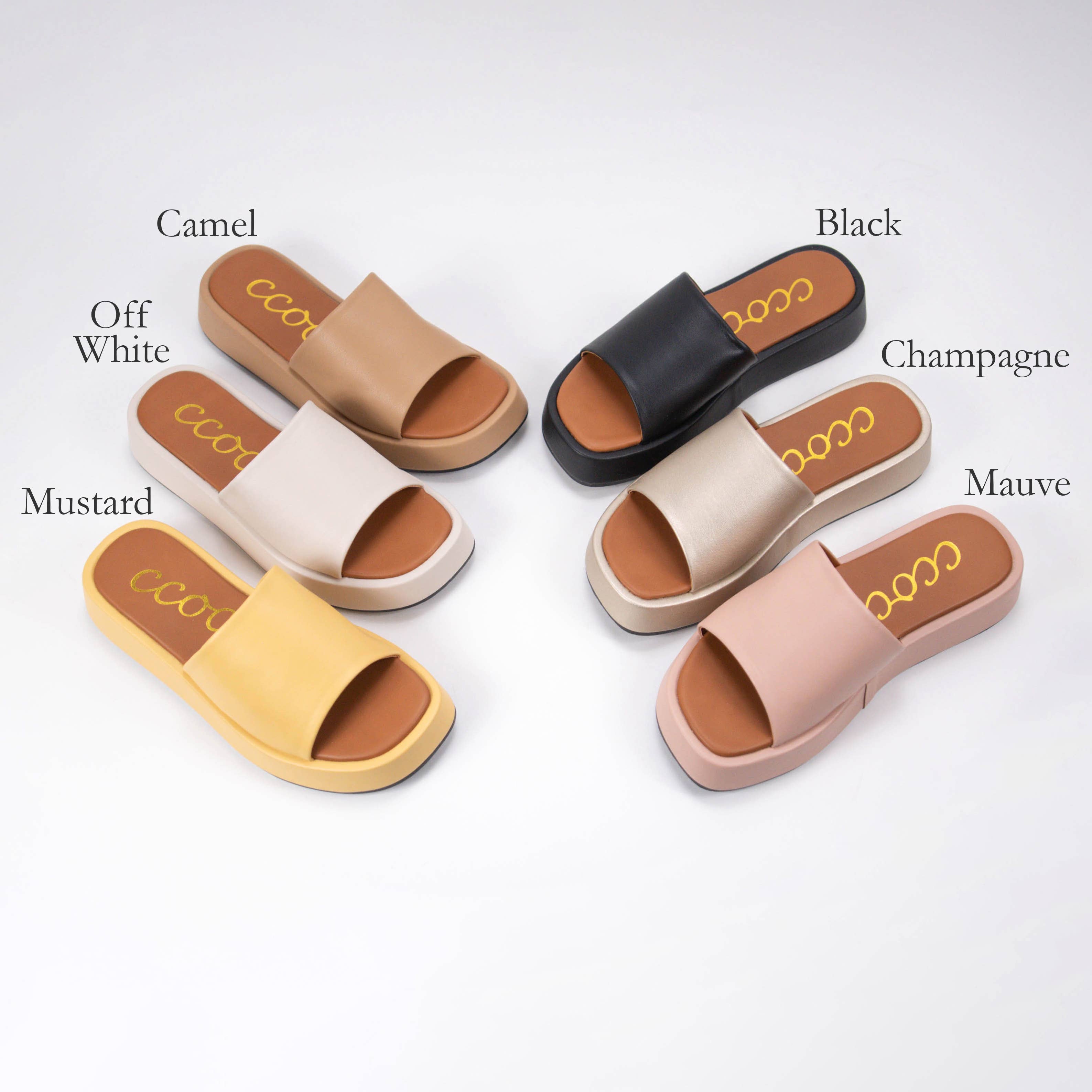 CCOCCI – sandálias - Mulher por atacado – OFERTA SEMANAL TOVE CHUNKY PLATFORM SLIDE SANDAL6