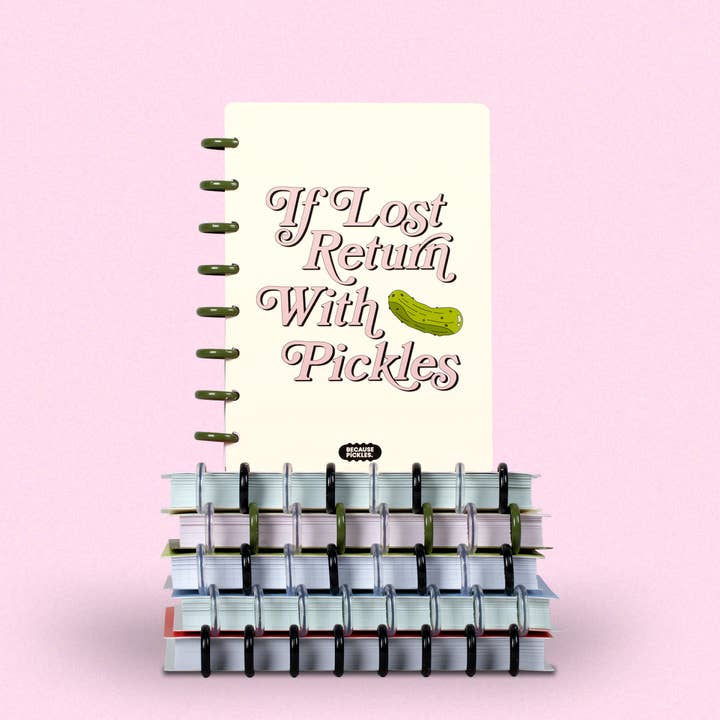 Because Pickles - Wholesale Journal/Diary - Don't Dilly Dally Journal4