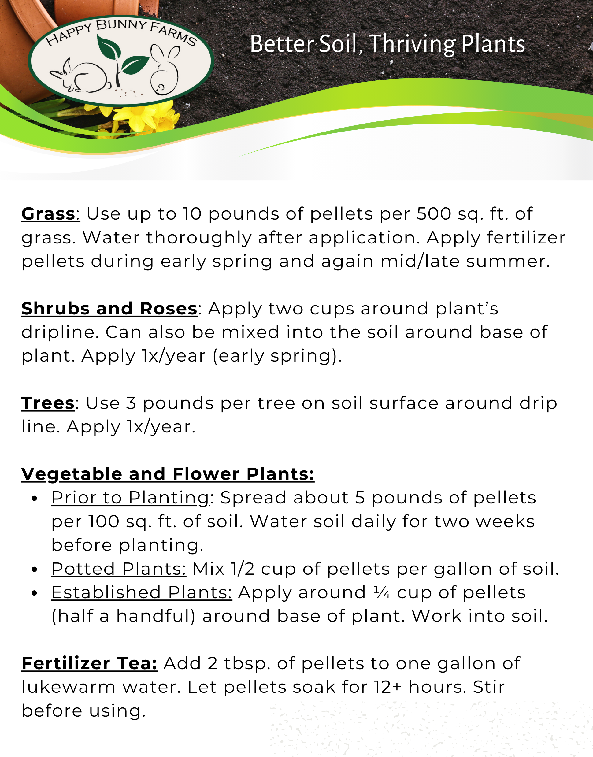 Happy Bunny Farms – wholesale Fertiliser – Soil Revival, Bloom Booster Pellets for Cannabis & Hemp 7