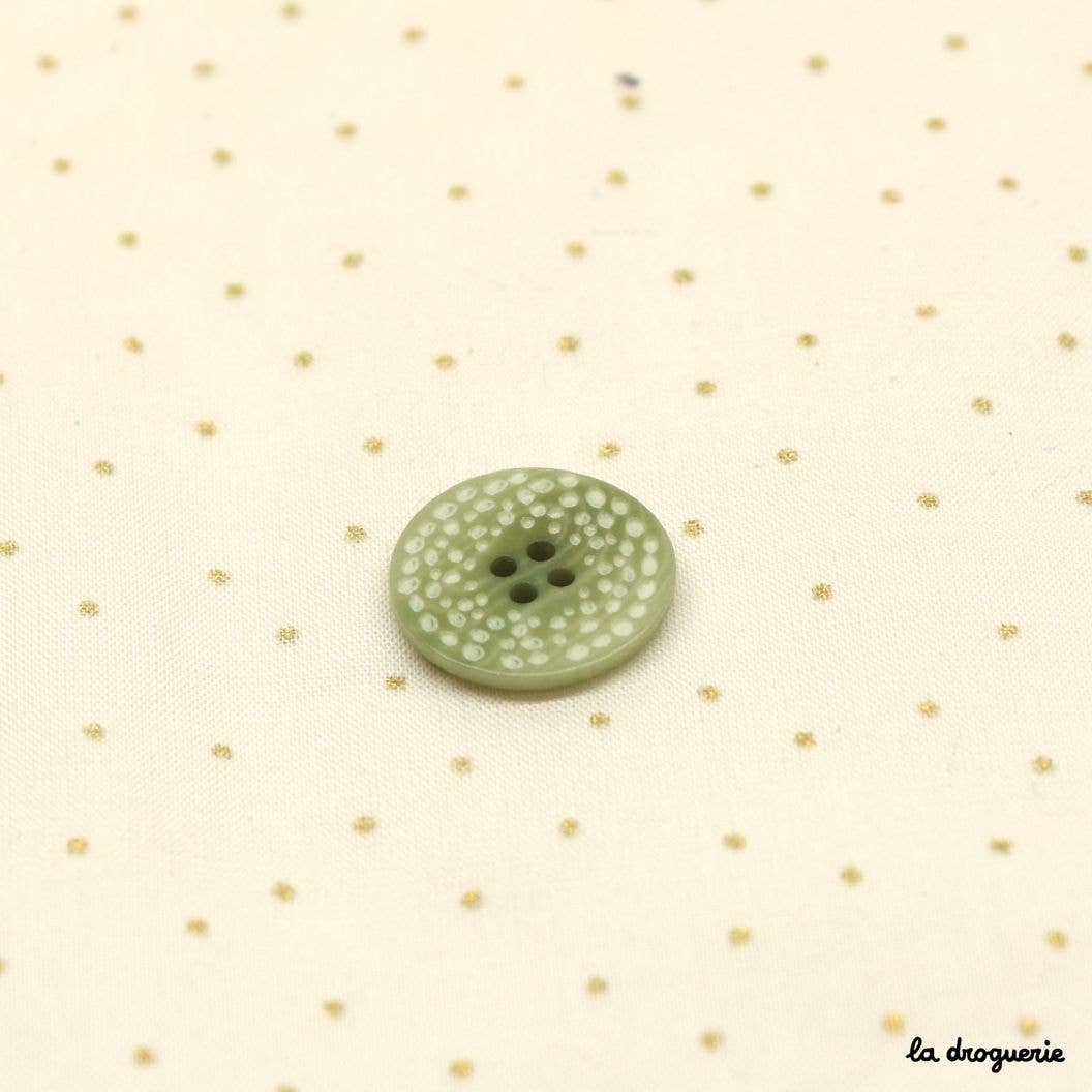 LA DROGUERIE - Wholesale Sewing Button/Snap - "Polka Dot Foam" Button 18 mm5