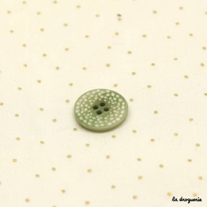 LA DROGUERIE - Wholesale Sewing Button/Snap - "Polka Dot Foam" Button 18 mm5
