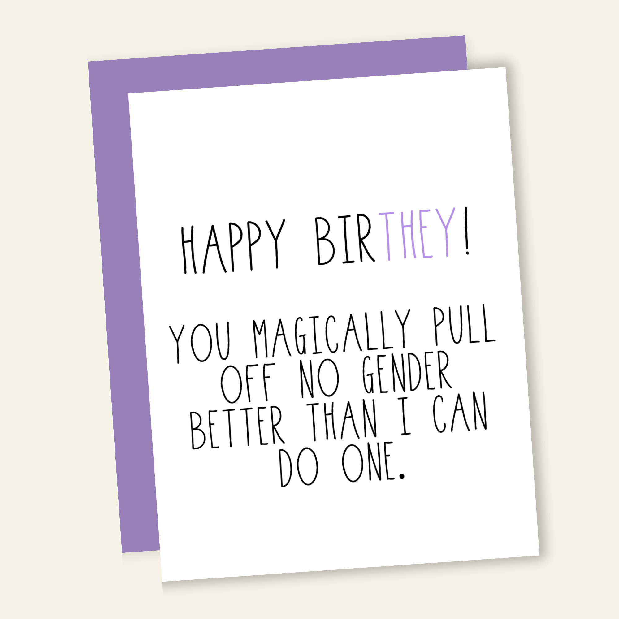 That’s So Andrew – wholesale Birthday card – Happy Birthey - Non-binary Birthday Card0