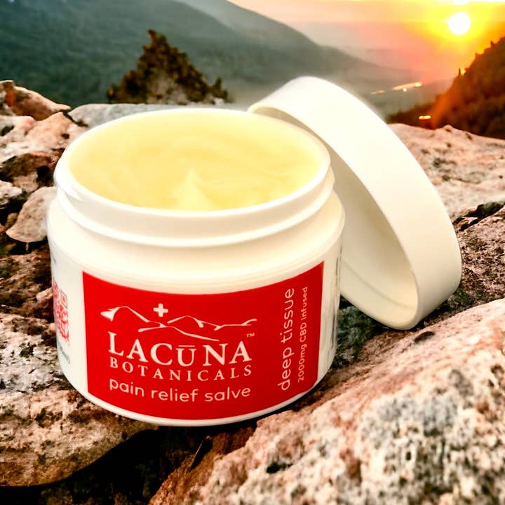 Deep Tissue Salve for wholesale by Lacuna Botanicals