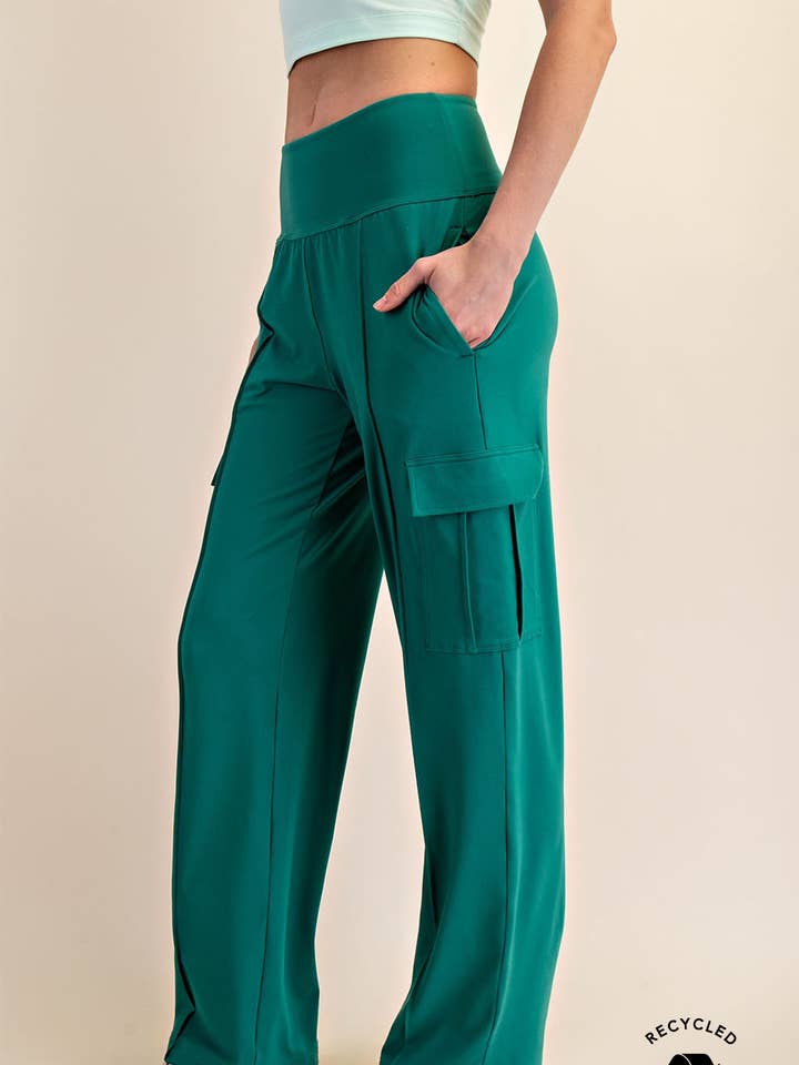 Rae Mode - Wholesale Pants - Women's - BUTTER STRAIGHT LEG CARGO PANTS