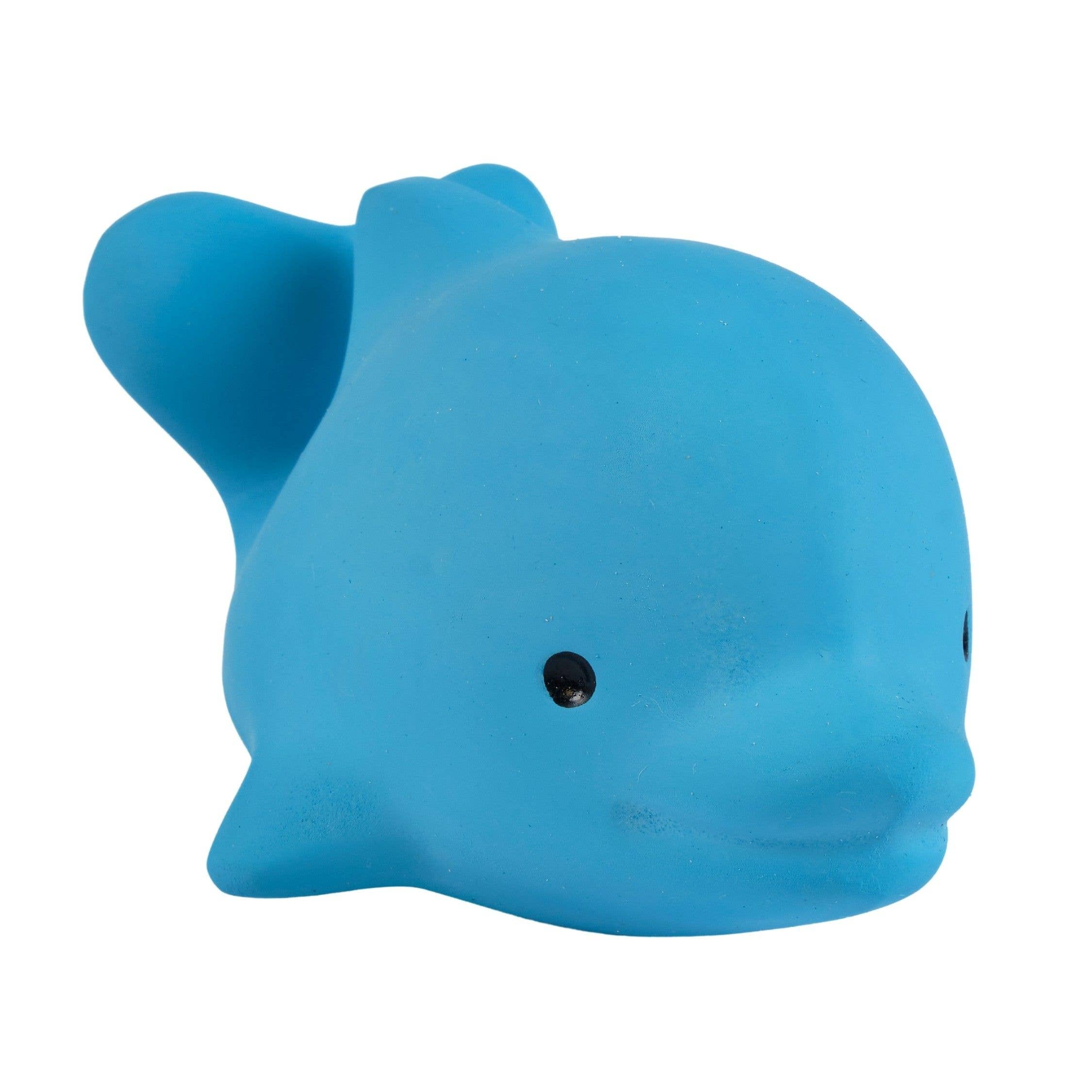 Tikiri Toys LLC - Wholesale Bath Toy - Baby - Dolphin Natural Organic Rubber Teether, Rattle & Bath Toy3
