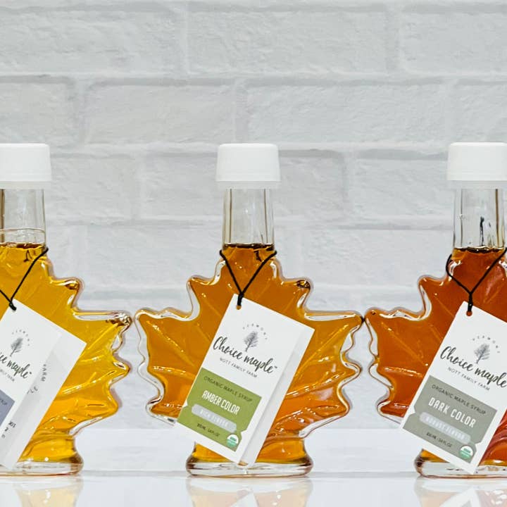 Choice Maple - Wholesale Maple Syrup - Organic Maple Syrup, 12 Case Glass Leaf3