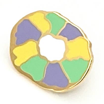 Mardi Gras Pastel Pin for wholesale by Kinzoku