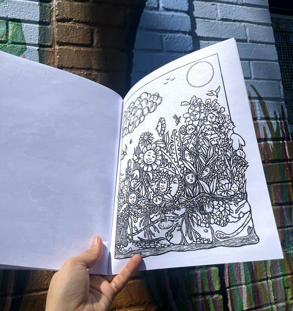 Ricardo Levins Morales Art Studio - Wholesale Coloring & Activity Book - Adult - Color Our Planet - Coloring Booklet3