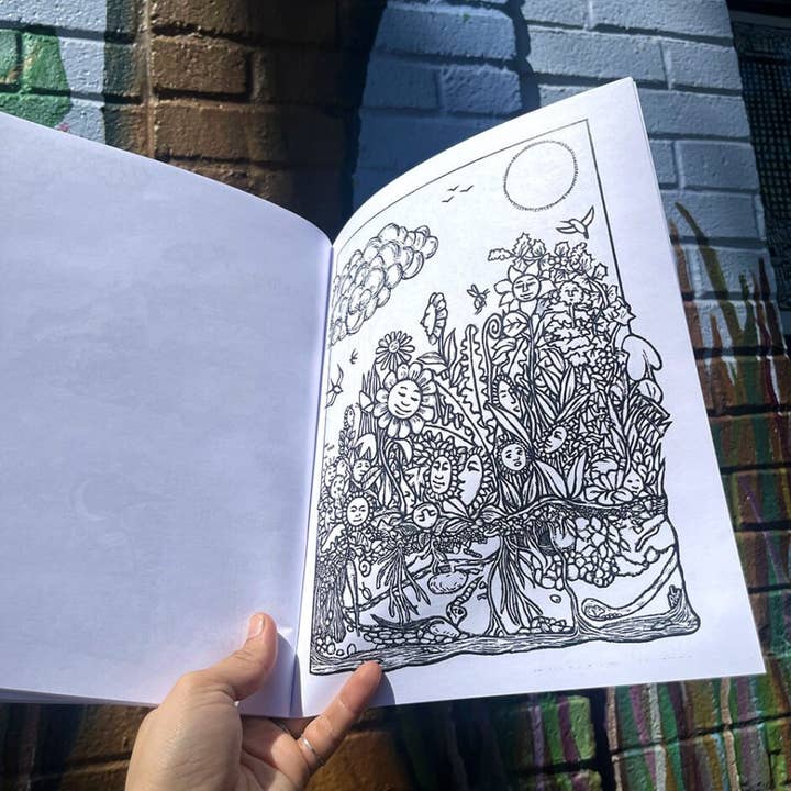 Ricardo Levins Morales Art Studio - Wholesale Coloring & Activity Book - Adult - Color Our Planet - Coloring Booklet3