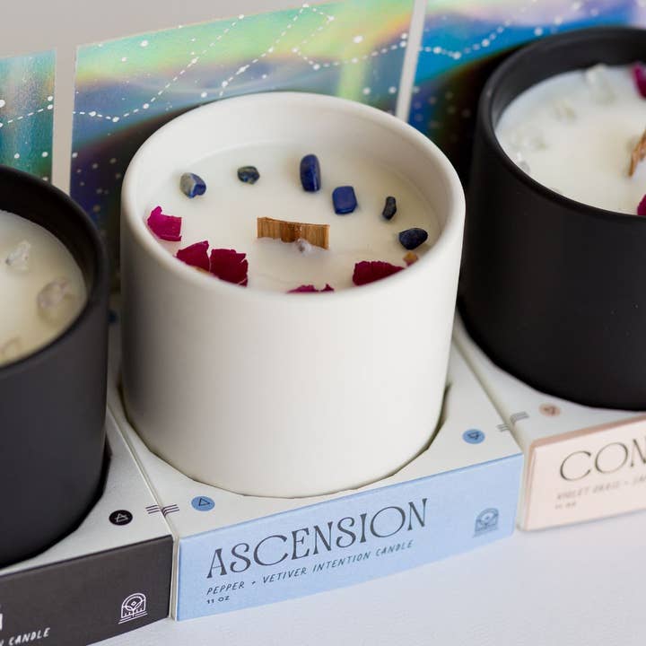 Cultivating Luminescence - Wholesale Jar/Filled Candle - 11 oz / Ascension Candle3