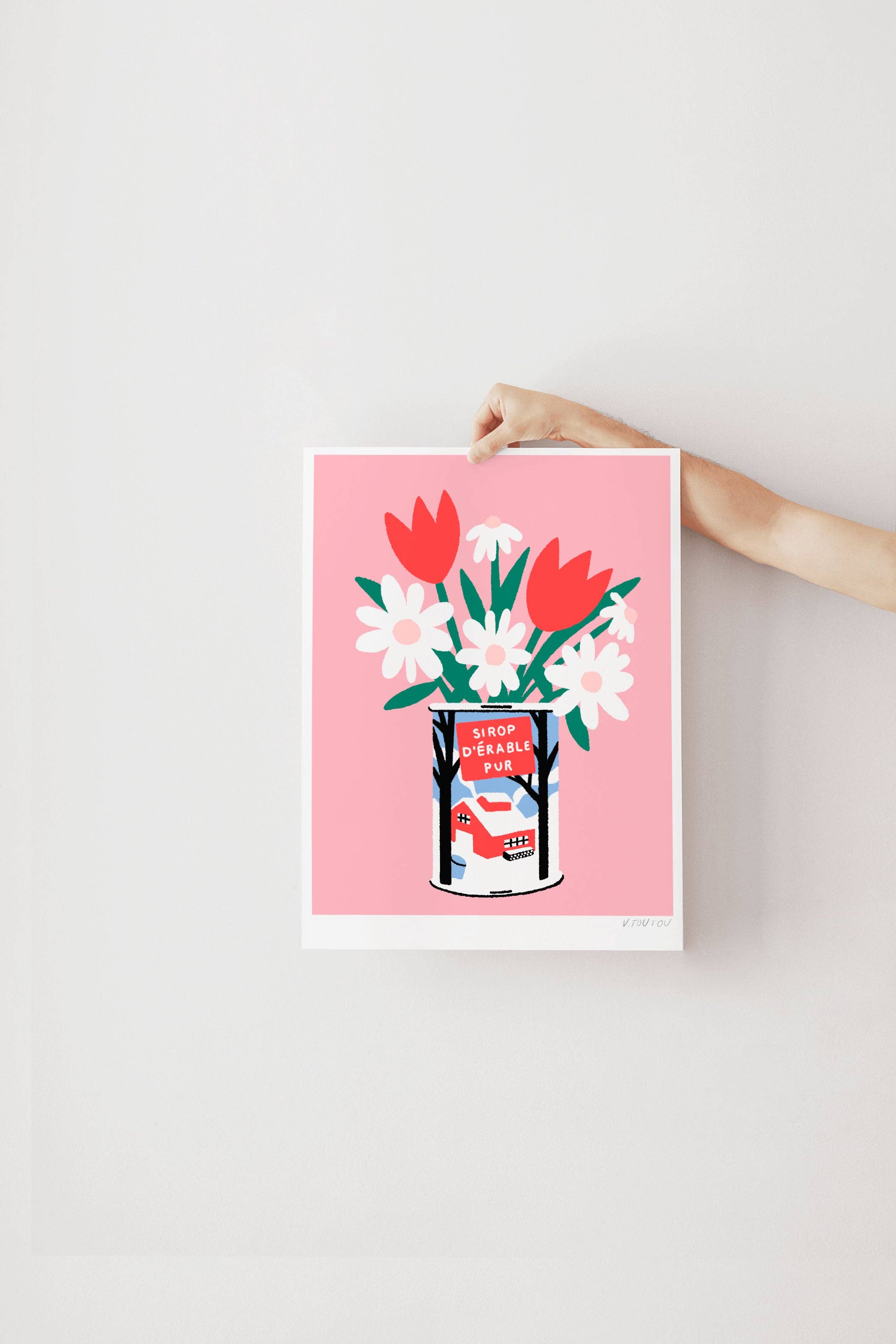 Studio Toute - Wholesale Art Print - Maple sirup spring bouquet Art print3