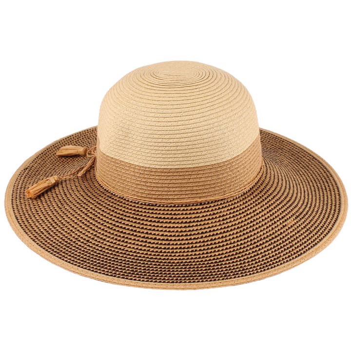 Jeanne Simmons Accessories - Wholesale Straw Hat - Women's - 8263 Hat Spring