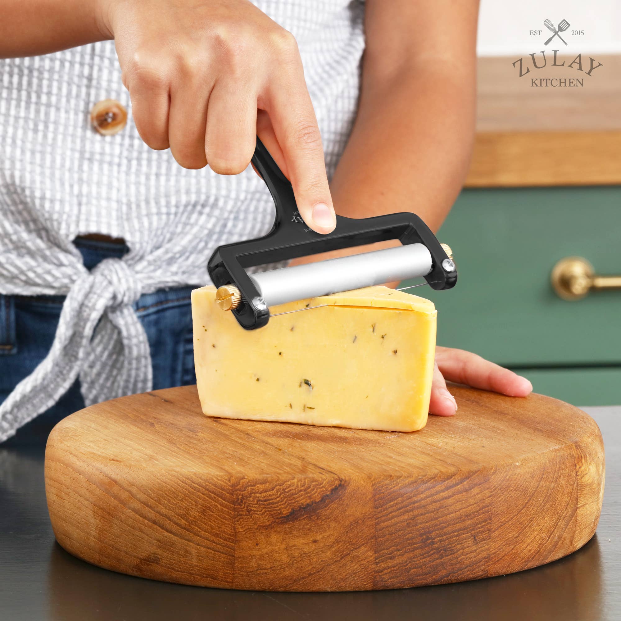 Zulay Kitchen - Wholesale Keukengereedschap/gadget - Draadkaassnijder met verstelbare dikte14