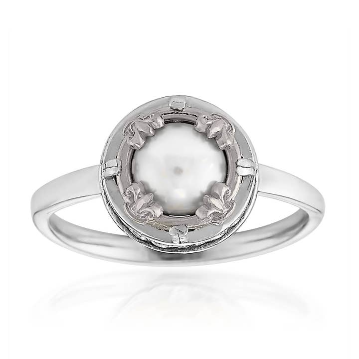 Petite Parelring voor wholesale door Anatoli Jewelry