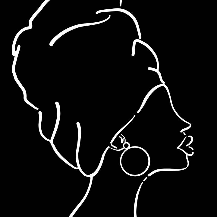 Plakat - Etniske Vibes uden løv (minimalistisk) for engroshandel hos Afro Garden