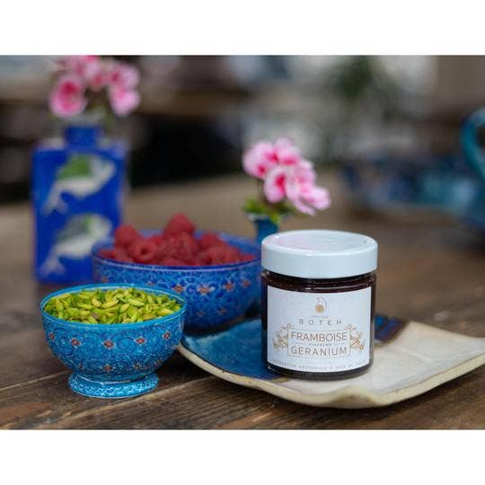 MAISON BOTEH - Wholesale Jam/jelly - RASPBERRY PISTACHIO GERANIUM2