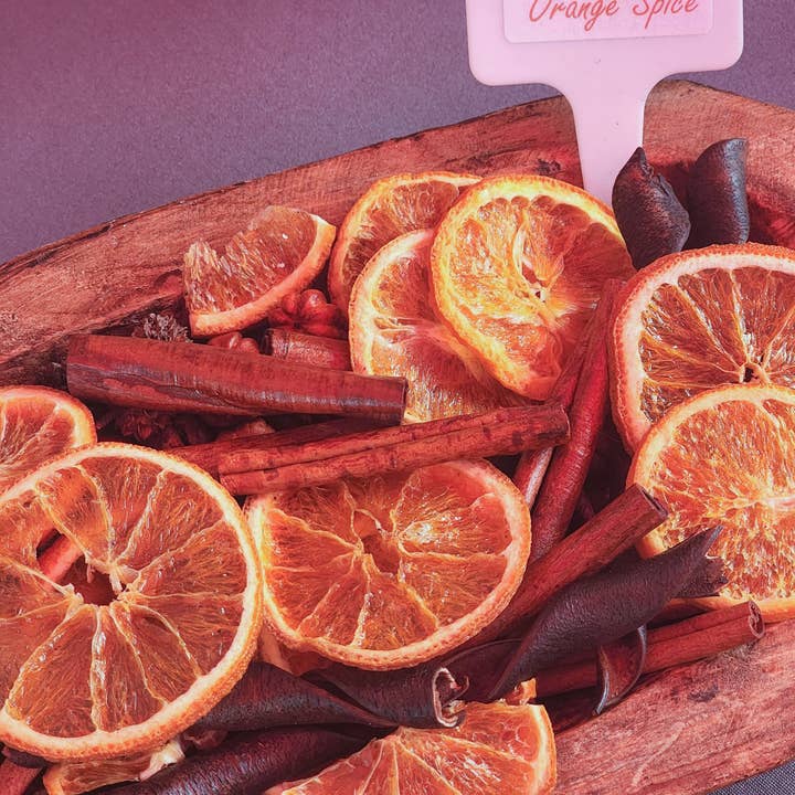 Nature's Elements - Vente Pots-pourris - Pot-pourri artisanal aux épices orange