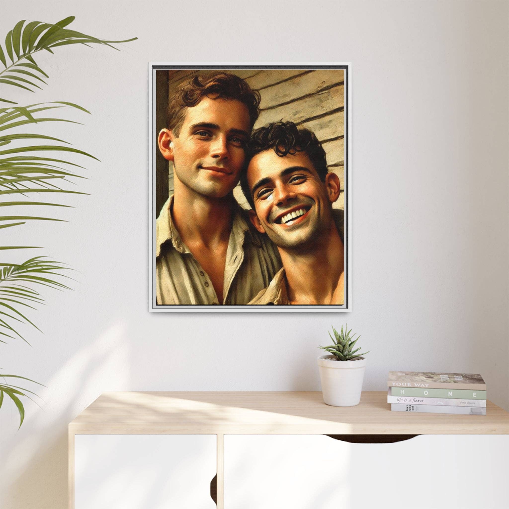 Walt & Pete - Wholesale Art Print - Missing Art Studies - Grant 01037