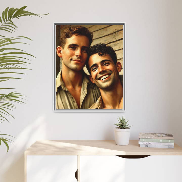 Walt & Pete - Wholesale Art Print - Missing Art Studies - Grant 01037