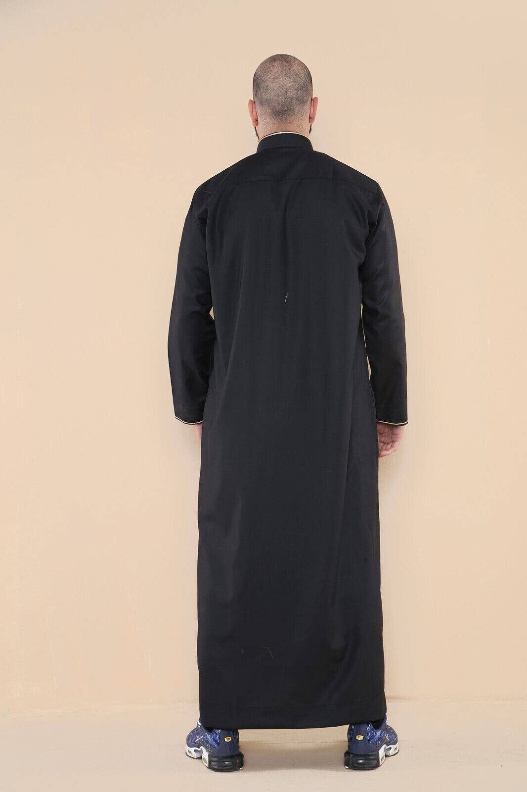 Infinity Leather (Upperclass Fashions Ltd) - Wholesale Robe - Men's - Mens Thobe Jubba Emirati Islamic Arabic Eid Embroidery Kaftan Jubbah Robe26