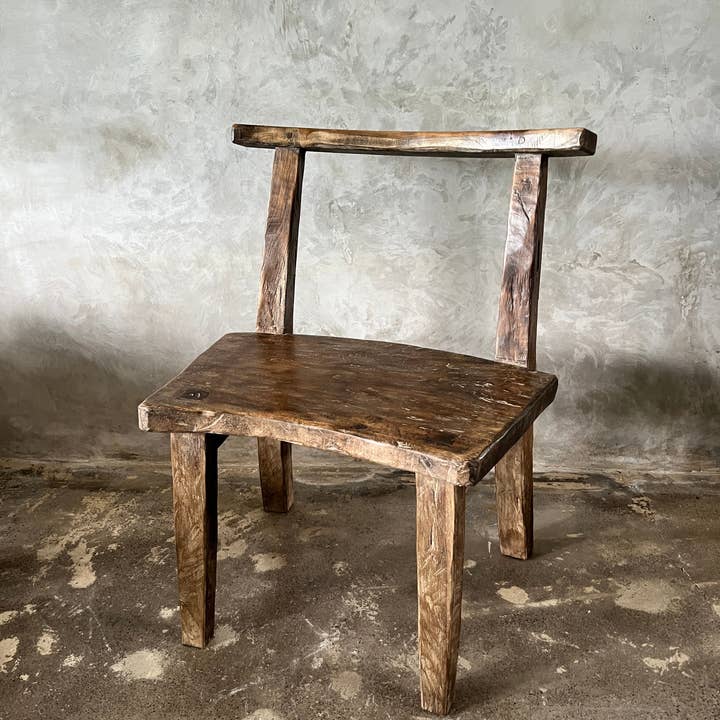 Office Objets – wholesale Chair – Large chair or armchair in antique teak H84 L6027