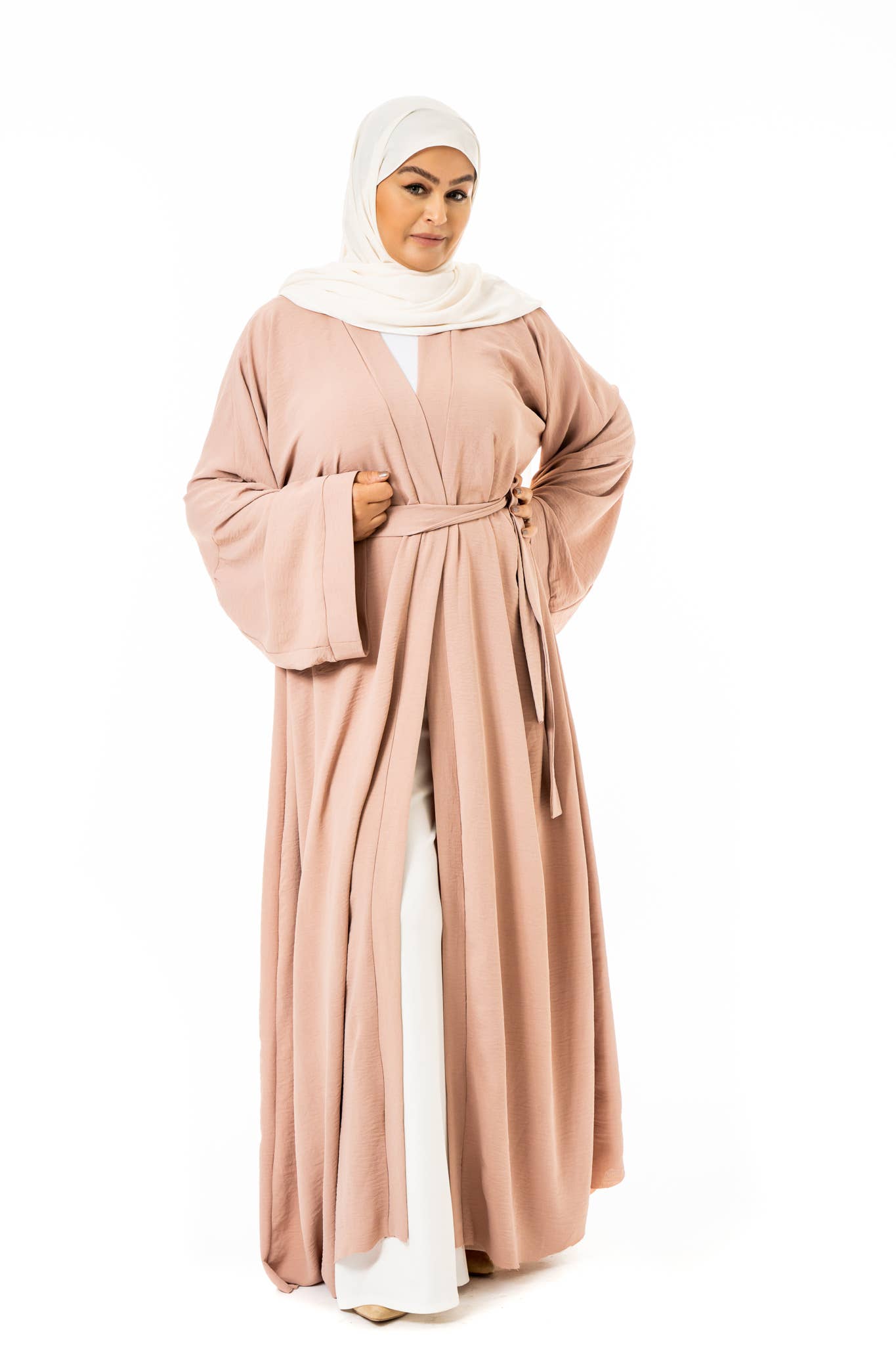Sultana.R - Wholesale Kaftan - Women's - Abaya Lina pink0