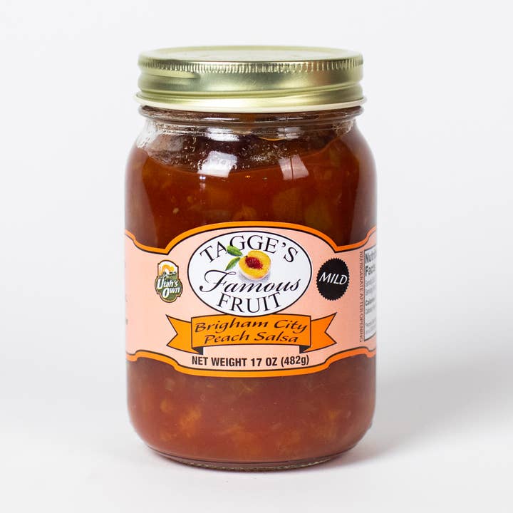 Salsa de Pêssego Brigham City Suave por atacado de Tagge's Famous Fruit