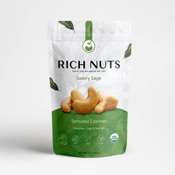 Rich Nuts – wholesale Nötter – Salvia - Grodda cashewnötter
