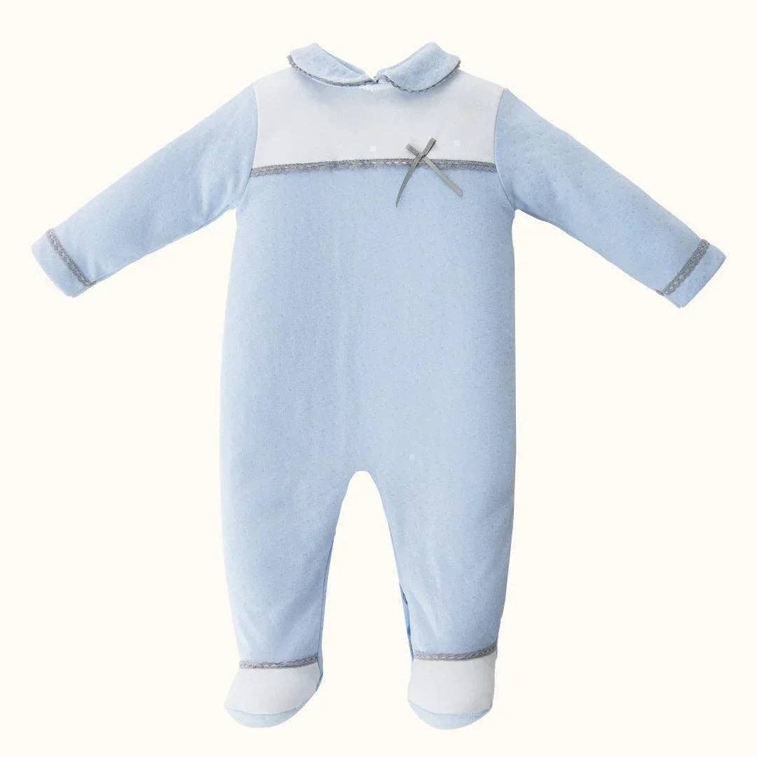 Pim-Pam-Pum - Wholesale Jumpsuit - Baby - Mimo Blue Babygrow0