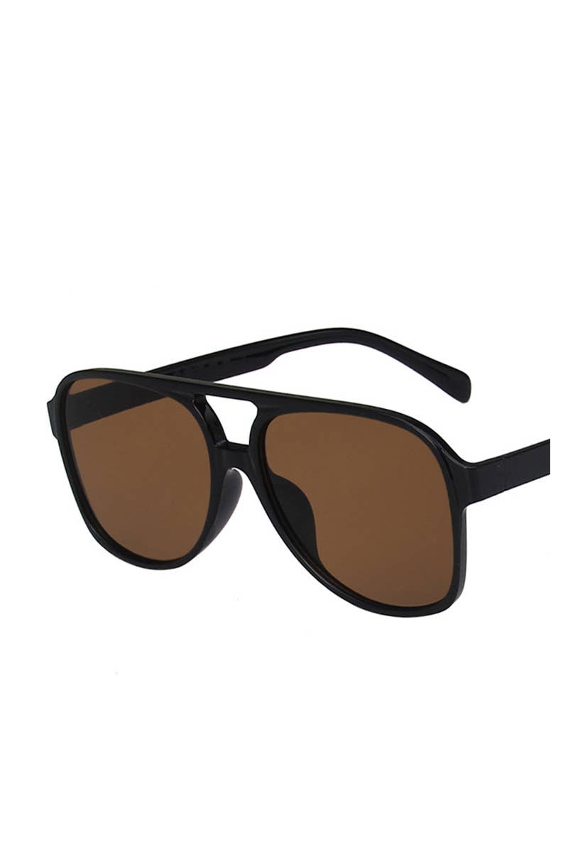 ACCITY - Wholesale Sunglasses - Women's - Vintage Double Bridge Aviator Sunglasses_CWASG01132