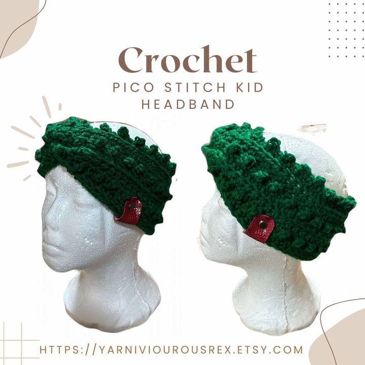 Green Fat Pico Pannband för wholesale av Yarniviourous Rex