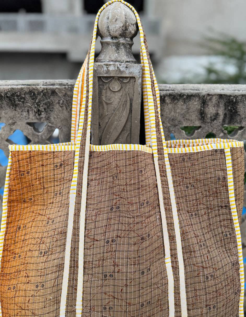 GYPSY STUDIO - Wholesale Shoulder Bag - Women's -  Tote Bags Silk Quilted Tote Bag Women's Handbags 1