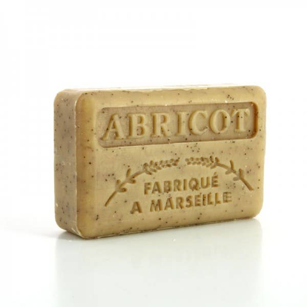 Au Savon de Marseille - Wholesale Bar Soap - Apricot - French soap with organic shea butter 125g
