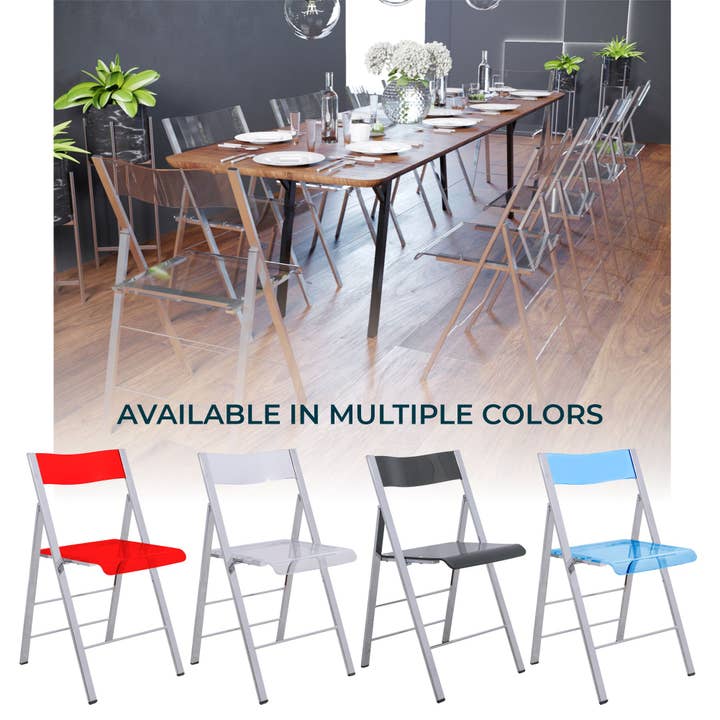 LeisureMod - Wholesale Folding Chair - Menno Stainless Steel Folding Chair for Wedding & Banquet38