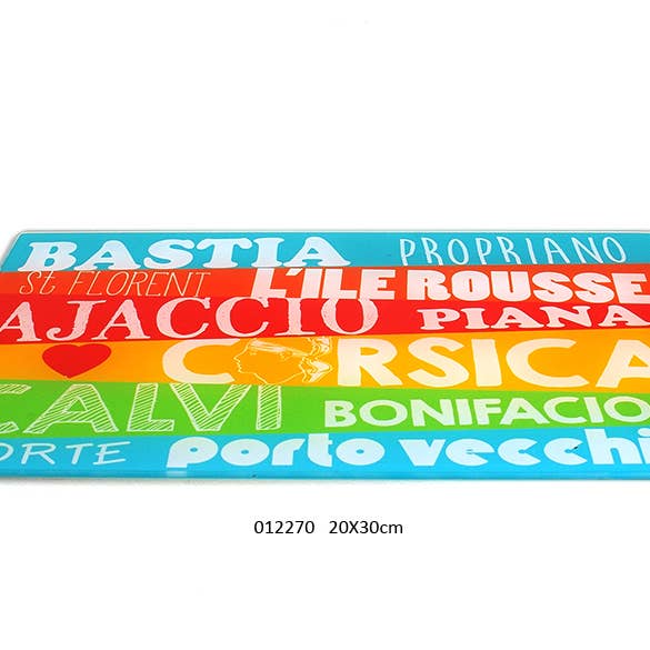 Schneidebrett 'Multicorse' 20 x 30 cm für den Großhandel von Faye