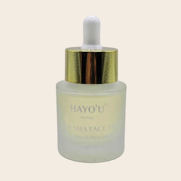 Hayo’u Beauty Gua Sha Face Oil 30ml for wholesale by Hayo'u Method