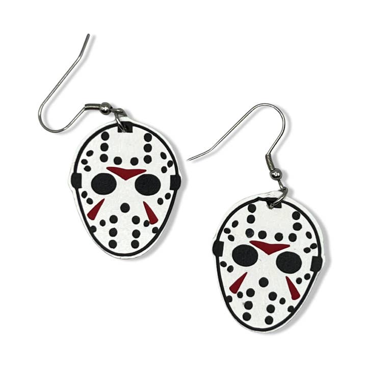 Jason Friday den 13:e maskerörhängen för wholesale av Geekish Gifts