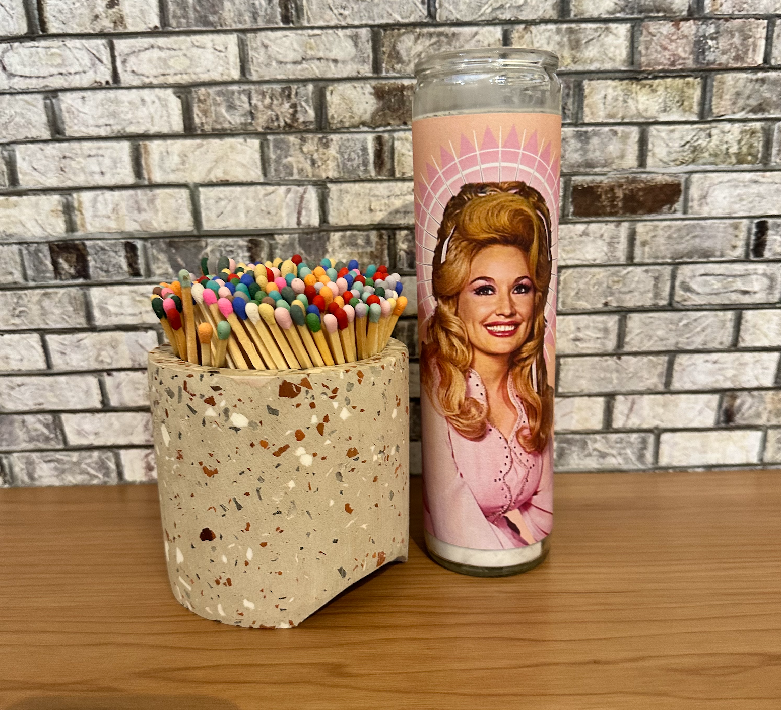 Flaming Feminist - Wholesale Votive Candle - Dolly Parton Inspired Payer Candle4