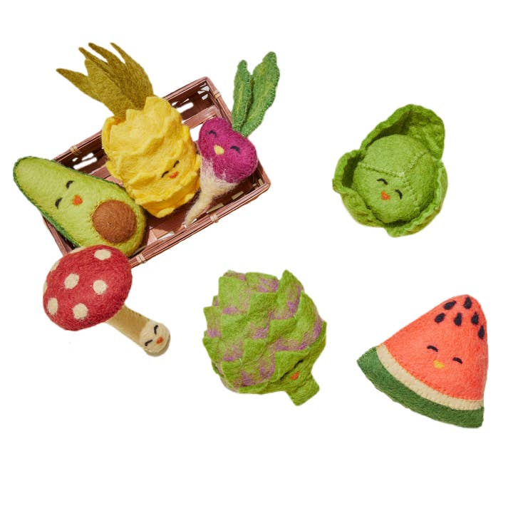 Global Goods Partners - Wholesale Toy Set - Kids - Felt Food Toys & Picnic Basket25