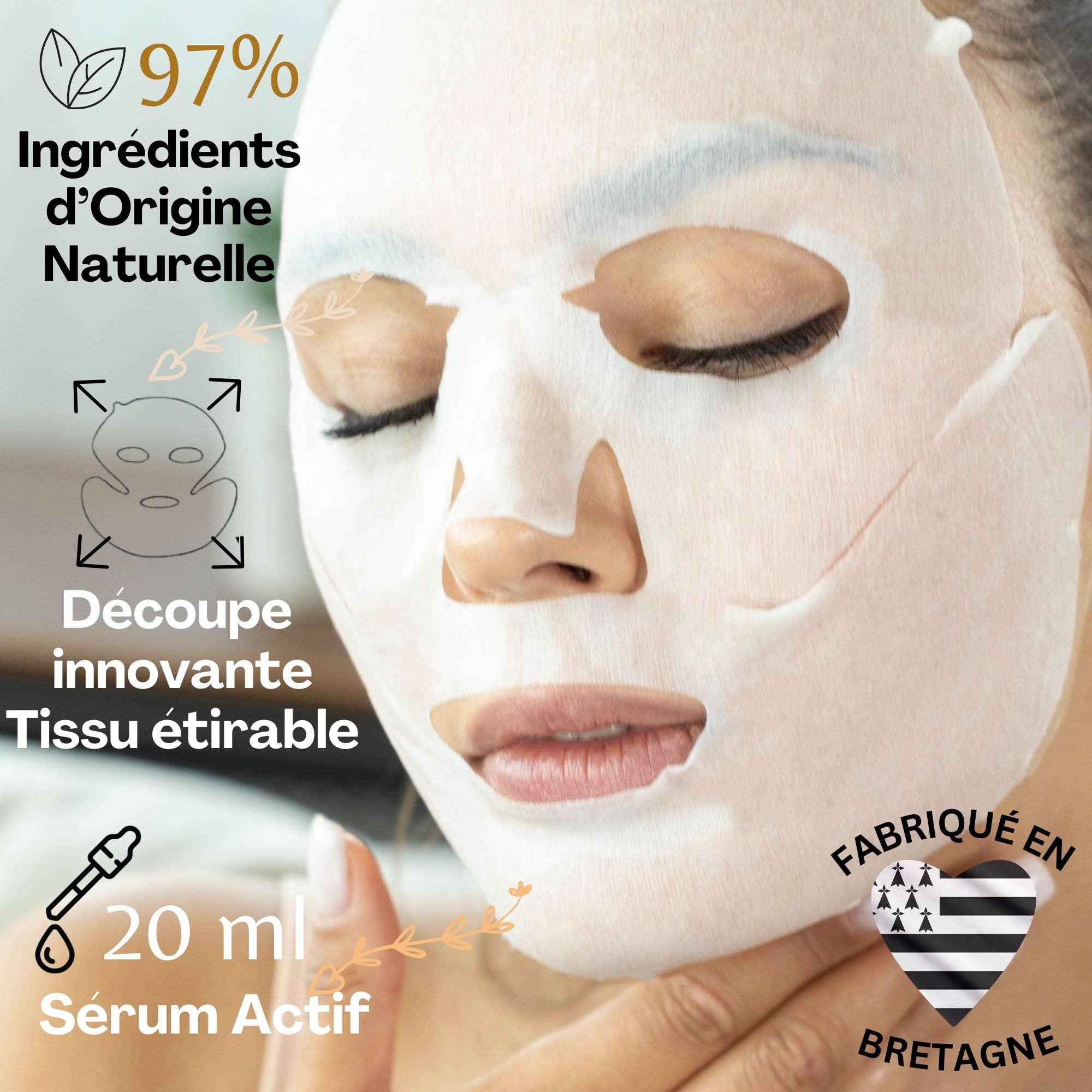 Littorelle - Wholesale Skincare Face Mask - Lifting Mask Hyaluro-Collagen1