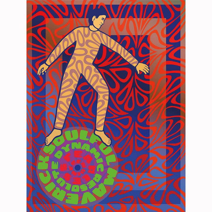 Soulful Maverick — Epic 5-Foot Canvas for wholesale by Carolyn Ferris Art