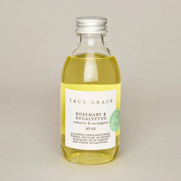Rosemary & Eucalptus Reed Diffuser Refill-Fresh Scent, 200ml for wholesale by True Grace
