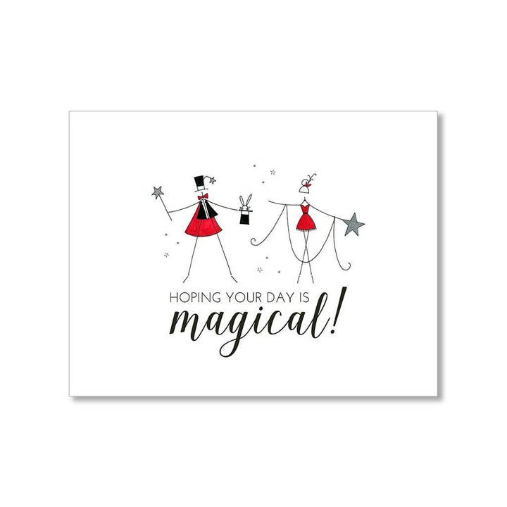 "MAGICAL" BIRTHDAY CARD for wholesale by LO in LONDON®