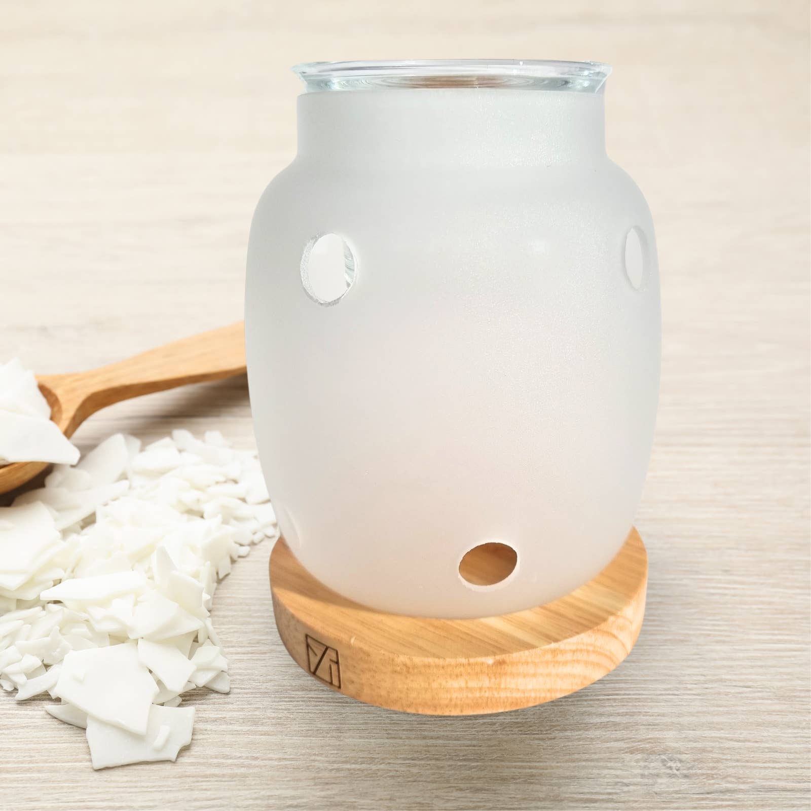 Zen'Arôme - Wholesale Oil Warmer - Scented Wax Burner Inspiration Series Siete - Wood & Glass21