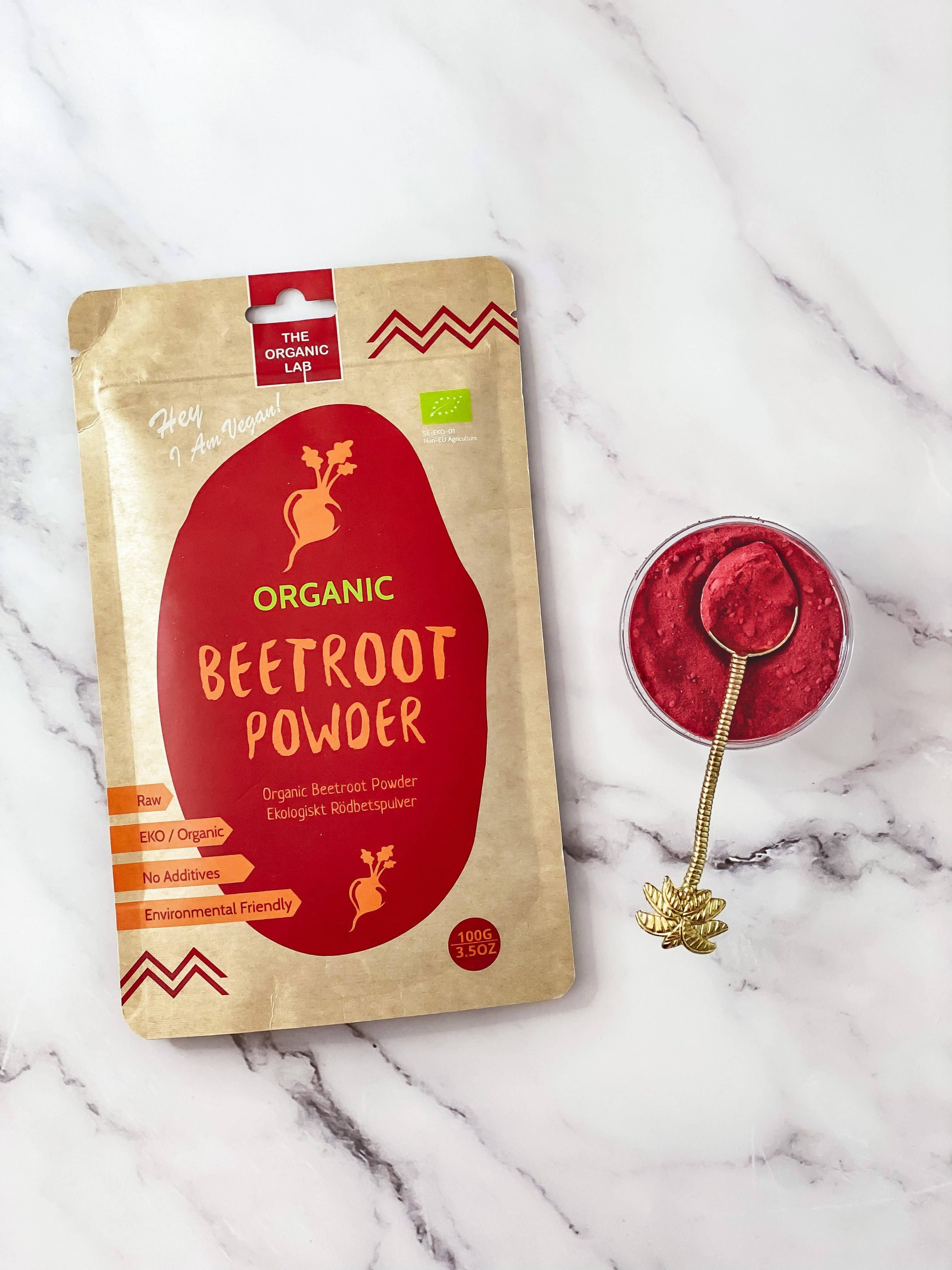 THE ORGANIC LAB - Wholesale Protein/Superfood Powder - Organic Beetroot - 70g  (1 CASE 10 PIECES )8