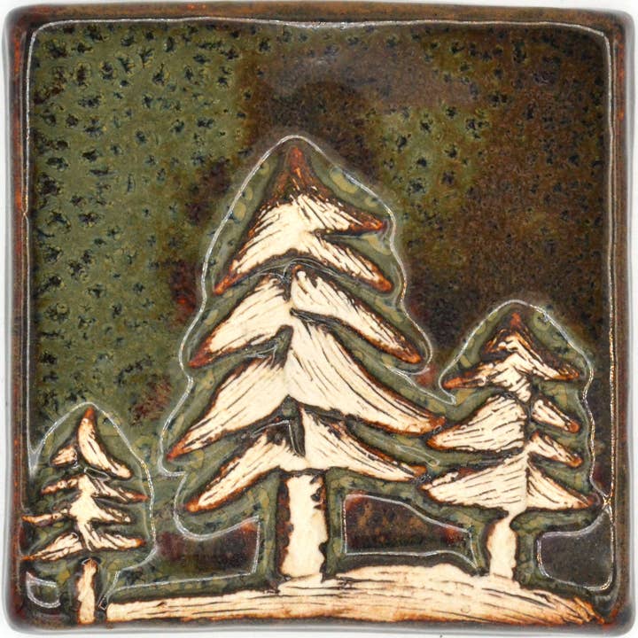 4x4 Pine Trees for wholesale by Little Traverse Tileworks