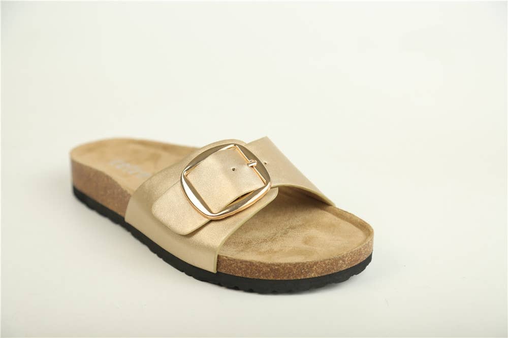 No Doubt Shoes – sandálias - Mulher por atacado – Sandálias com Fivela Grande e Palmilha Macia13