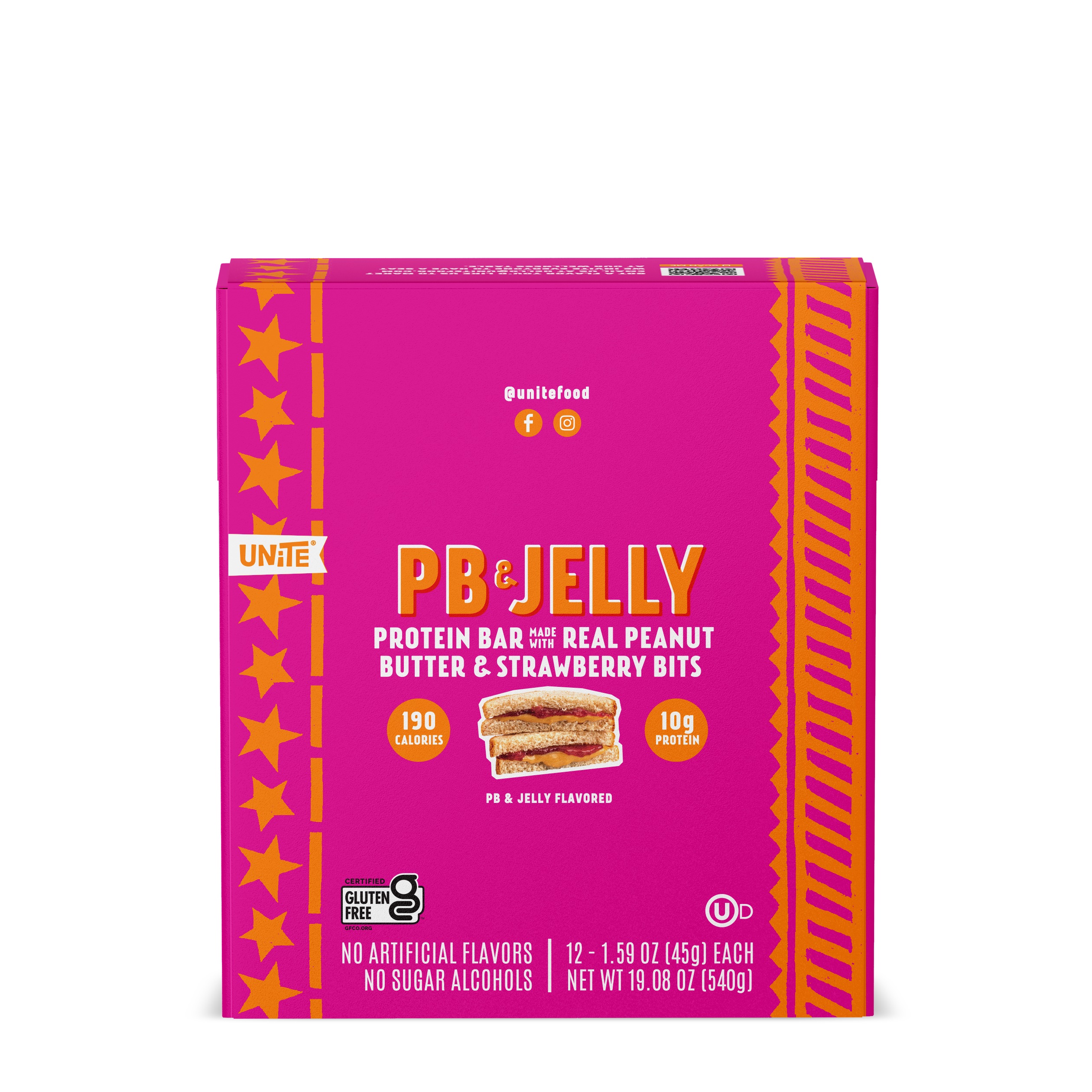 UNiTE Foods - Wholesale Snack Bar - PB & Jelly Protein Bar4