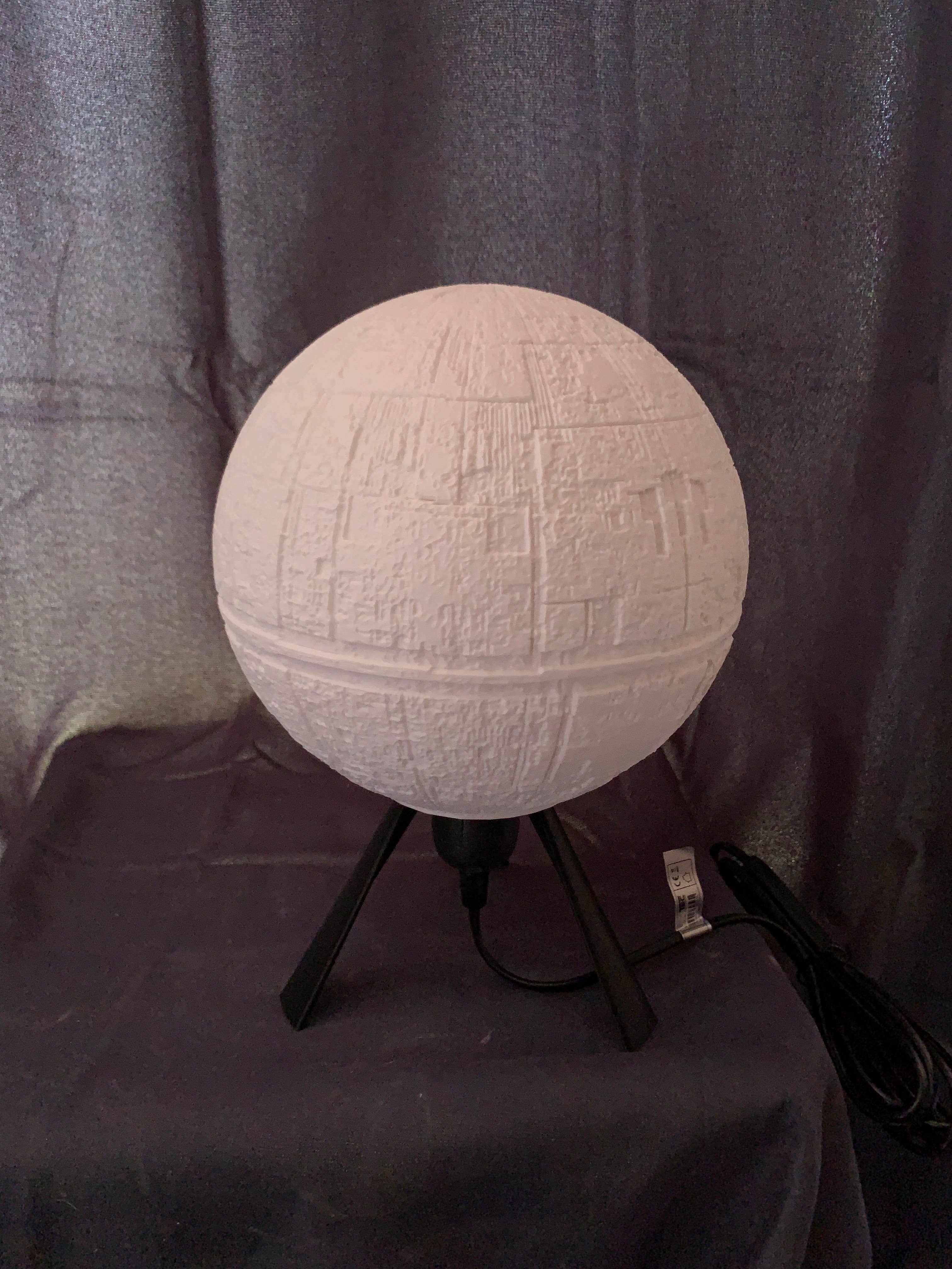 DB CONCEPT - Venta al por mayor Lámparas decorativas/de escritorio - Lámpara Estrella de la Muerte de Star Wars3