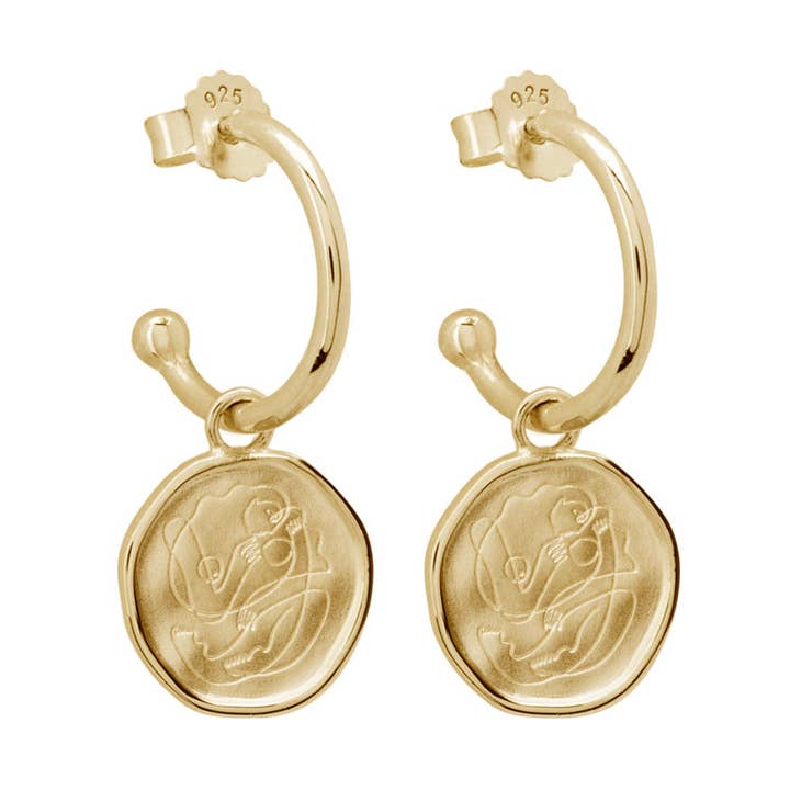 Motherhood Hoop Øreringe for engroshandel hos Murkani Jewellery